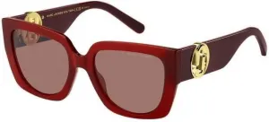 Женские солнцезащитные очки Marc Jacobs Burgundy Butterfly MARC 687/S 0C9A/4S 54, Red
