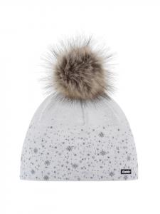 Eisbär Шапка Rana Lux Crystal Mütze mit Bommel in White