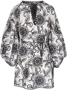 Платье мини Tallow ZIMMERMANN, черный