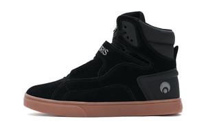 OSIRIS Кроссовки для скейтбординга с высоким берцем, амортизацией и износостойкостью, унисекс, черные