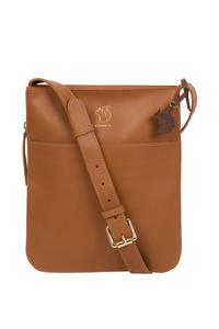 Кожаная сумка через плечо Lautner Conkca London, коричневый