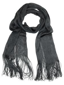 Шарф COLLEZIONE ALESSANDRO Mesh, черный