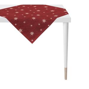 Скатерть Apelt X-Mas Glam, 85x5x85 см цвет rot/gold