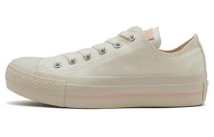 Converse Резиновые накладки All Star PLTS OX с износостойкими амортизаторами, низкие парусиновые туфли, женские, белые