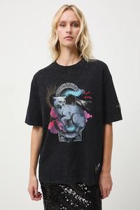 Хлопковая футболка Medicine, серый