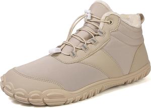 Зимняя походная обувь босиком для женщин и мужчин, водонепроницаемые осенне-зимние ботинки с широкой носочной частью, обувь босиком для ходьбы Generic, K 38