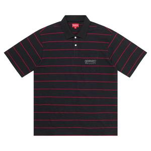 Поло Supreme x Thrasher Stripe Polo, Black