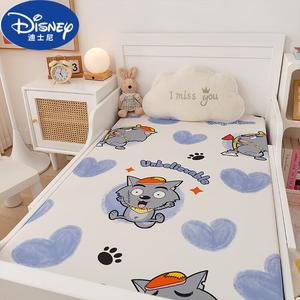 Disney Простыня на резинке 100х200 см для матраса 10-25 см, 100% хлопок, цвет Fun Gray Wolf