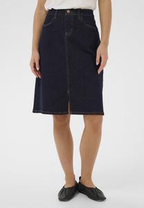 Юбка Cream A-line skirt, Dark Blue Denim/Blue Denim
