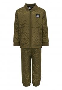 Зимняя куртка Hummel NULE MINI THERMO SET, Dark Olive/Olive