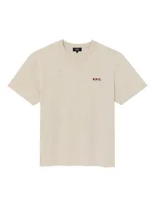 Футболка с круглым вырезом A.P.C., нейтральный