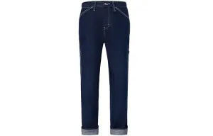 Lee Keith Haring Straight Fit Pants Stretch Moderate Jeans Men's Dark Blue