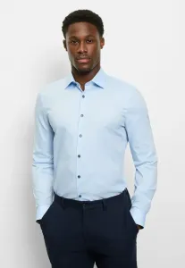 Нью-Йорк кент формальная рубашка Olymp No. Six, Bleu