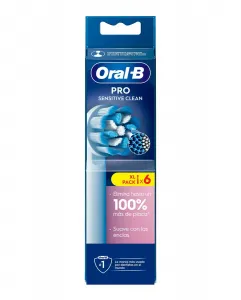 6 сменных насадок Pro Sensitive Clean Oral-B