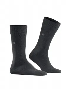 Однотонные мужские короткие носки Burlington, серый