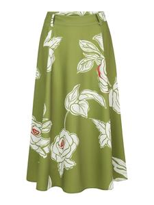 Юбка Guido Maria Kretschmer Women Agathe, оливковый