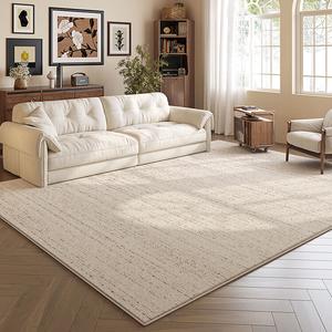 Budis Ковер 180х280 см в стиле французской светлой роскоши для гостиной/спальни, утолщенный, влагозащитный, нескользящий, Xixia