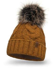 Шапка Vivisence 7014, темно-желтый