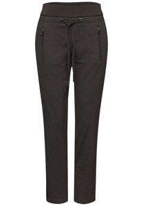 Брюки свободного кроя STREET ONE, темно-коричневый