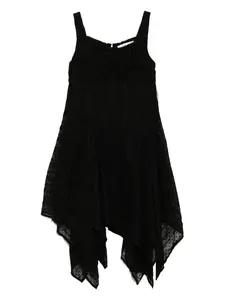 Платье мини с квадратным вырезом B+Ab, черный