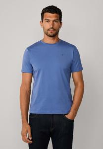 Футболка Hackett London Basic T-shirt, Dark Grey Marl/Royal Blue
