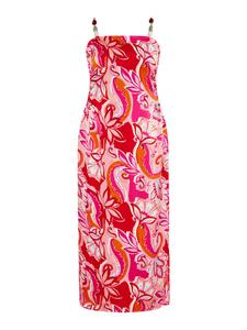 Длинное платье IZIA, цвет rot mehrfarbig