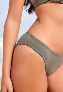 Плавки бикини High Leg Bikini Bottoms Next, зеленый хаки