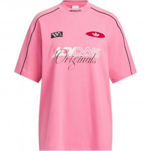 Футболка женская с рукавом дроп-шoulder Adidas Originals, светло-розовый