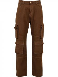 Брюки-карго 2Y Studios коричневого цвета