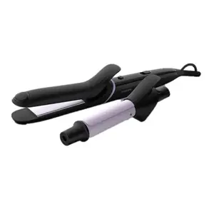 Dual Use For Straightening And Curling Versatile Hair Styling Tools, Gentle On Hair, Ceramic Coated BHH811 PHILIPS, черный