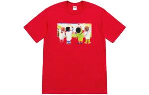 Футболка унисекс Supreme, красный