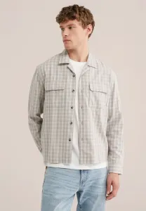 Рубашка «блу-ридж» We Fashion, Greige