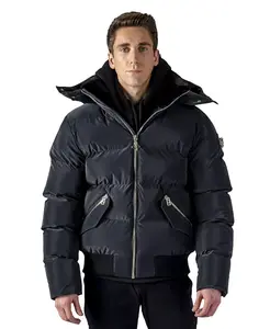 Мужское стеганое пальто Woody Bomber Woodpecker, черный