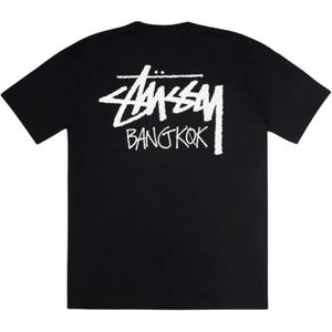 Stussy Футболка FW25 Exclusive Bangkok черная футболка Unisex