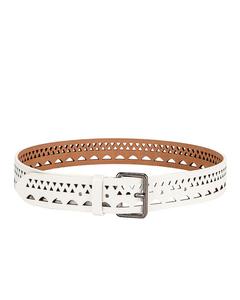 Венский тонкий пояс Alaïa, цвет Blanc Optique