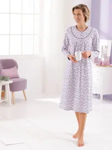 Ночная рубашка " Wäschepur" "Ночная рубашка", цвет Flieder-Bedruckt