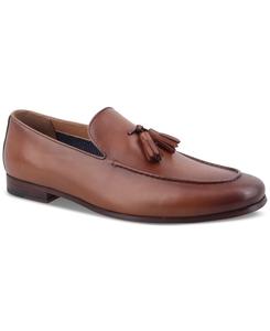 Мужские кожаные лоферы Benjiee без шнурков с кисточками Bar III, Burnt Copper Leather