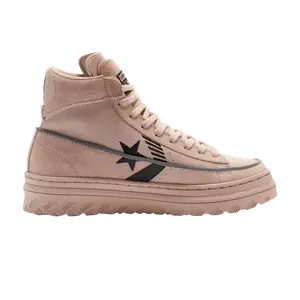 Кроссовки Converse Pro Leather X2 High 'Black Ice - Salt Pink', коричневый
