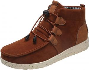 Женские спортивные кроссовки oiangi с шнуровкой, круглый носок, ретро, замшевые, однотонные, повседневные, удобные для прогулок, Brown