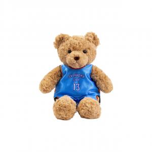 Милые плюшевые куклы медвежата в баскетбольных майках nba высота 35см HEDIE