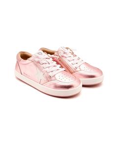 Старые подошвы Платиновый бегун Кожаные кроссовки Old Soles, розовый