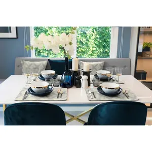 Платцсет Марокканский Шираз Лайт GOTS органический, сертифицирован CERES 0242, Сделано в Германии Adam, светло-серый