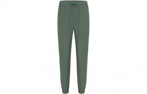 Трикотажные спортивные штаны мужские темно-зеленые Reebok, темно-зеленый