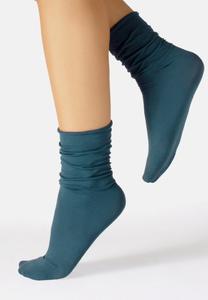 Носки Calzitaly LOOSE TOP 40 DEN, Blue Denim