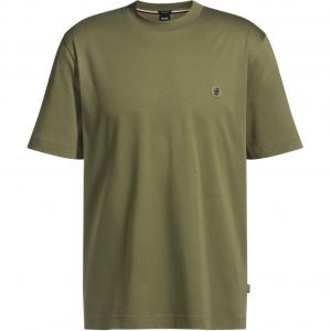 Босс Дабл Би Монограмма Футболка с длинным рукавом HUGO BOSS, зеленый