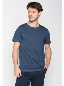 Базовая футболка в темно-синюю полоску GreenBomb