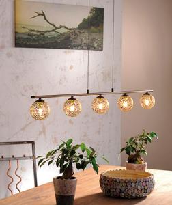 Подвесной светильник Paul Neuhaus, 132x8,5x150 см, цвет Rostfarben