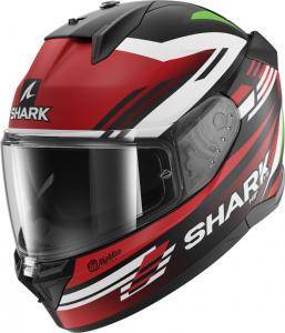 Шлем Shark d-skwal 3 firstlap, Black/White/Red/Green