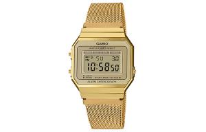 CASIO Часы Unisex YOUTH Gold Watch A700WMG-9A, Gold Dial