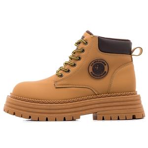 Ботинки короткие Combat женские HUANQIU, желтый коричневый